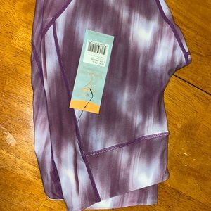 Cozy Orange Cardiff Crop Yoga Pants Size Large